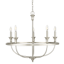 Millennium Lighting Emery 5 Light 29" Wide Taper Candle Style Chandelier Brushed Nickel
