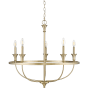 Millennium Lighting Emery 5 Light 29" Wide Taper Candle Style Chandelier Modern Gold