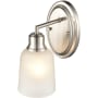 Millennium Lighting Amberle 10" Tall Wall Sconce Brushed Nickel