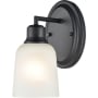 Millennium Lighting Amberle 10" Tall Wall Sconce Matte Black