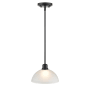 Millennium Lighting Amberle 10" Wide Pendant Matte Black