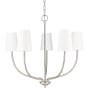 Millennium Lighting Kandor 5 Light 26" Wide Chandelier Brushed Nickel