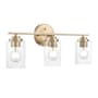 Millennium Lighting Moven 3 Light 22" Wide Vanity Light Modern Gold