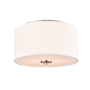 Millennium Lighting Guyten 2 Light 13" Wide Flush Mount Drum Ceiling Fixture Modern Gold