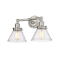 Millennium Lighting Eyden 2 Light 18" Wide Vanity Light Brushed Nickel