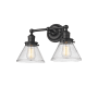 Millennium Lighting Eyden 2 Light 18" Wide Vanity Light Matte Black
