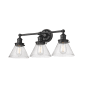 Millennium Lighting Eyden 3 Light 26" Wide Vanity Light Matte Black