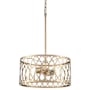 Millennium Lighting Arelyn 2 Light 13" Wide Pendant Painted Modern Gold