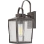 Millennium Lighting Devens 16" Tall Outdoor Wall Sconce Powder Coat Bronze