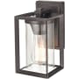 Millennium Lighting Wheatland 11" Tall Outdoor Wall Sconce with Seedy Glass Shade - ADA Compliant Powder Coat Bronze