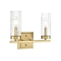 Millennium Lighting Iversen 2 Light 13" Wide Vanity Light Vintage Brass