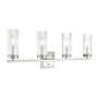 Millennium Lighting Iversen 4 Light 30" Wide Vanity Light Brushed Nickel