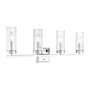 Millennium Lighting Iversen 4 Light 30" Wide Vanity Light Polished Chrome