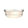 Millennium Lighting Arlson 2 Light 13" Wide Flush Mount Bowl Ceiling Fixture Brushed Nickel
