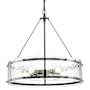 Millennium Lighting Bennetti 5 Light 25" Wide Chandelier Matte Black