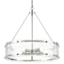 Millennium Lighting Bennetti 5 Light 25" Wide Chandelier Polished Nickel
