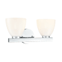 Millennium Lighting Apria 2 Light 16" Wide Vanity Light Polished Chrome