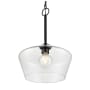 Millennium Lighting Morbelle 14" Wide Pendant Matte Black