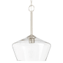 Millennium Lighting Morbelle 14" Wide Pendant Polished Nickel