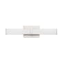 Millennium Lighting Tron 18" Wide Vanity Strip with Acrylic Shade Brushed Nickel