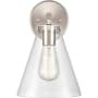 Millennium Lighting Aliza 12" Tall Bathroom Sconce Brushed Nickel
