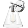 Millennium Lighting Aliza 12" Tall Bathroom Sconce Chrome