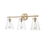 Millennium Lighting Aliza 3 Light 26" Wide Vanity Light Modern Gold