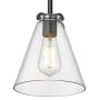 Millennium Lighting Aliza 8" Wide Mini Pendant Matte Black