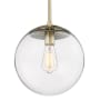 Millennium Lighting Avell 11" Wide Pendant Modern Gold