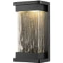 Millennium Lighting Ederle 12" Tall LED Wall Sconce Powder Coat Black