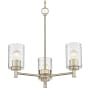 Millennium Lighting Ashli 3 Light 20" Wide Chandelier Modern Gold