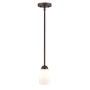Millennium Lighting Ivey Lake 5" Wide Mini Pendant Rubbed Bronze