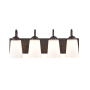 Millennium Lighting Ivey Lake 4 Light 22" Wide Bathroom Vanity Light Rubbed Bronze