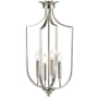 Millennium Lighting 4 Light 14" Wide Taper Candle Pendant Brushed Nickel