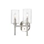 Millennium Lighting Chastine 2 Light 11" Wide Vanity Light Polished Nickel
