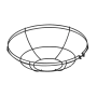 Millennium Lighting RLM 12" Wire Guard Accessory Satin Black
