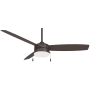 MinkaAire Airetor III 54" 3 Blade Indoor LED Ceiling Fan Oil Rubbed Bronze