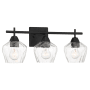 Minka Lavery Camrin 3 Light 21" Wide Vantage Bathroom Vanity Light Coal
