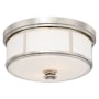 Minka Lavery 20" Wide Flush Mount Ceiling Fixture Polished Nickel