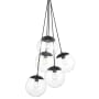 Minka Lavery Auresa 5 Light 22" Wide Pendant Coal