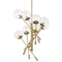 Minka Lavery Auresa 8 Light 32" Wide Pendant Soft Brass