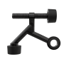 Miseno Adjustable Hinge Pin Door Stop Matte Black