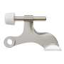 Miseno Hinge Pin Door Stop with Self Adjusting Pad Satin Nickel
