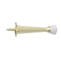 Miseno Rigid Doorstop 3 in. Tapered Profile Brushed Gold