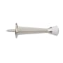 Miseno Rigid Doorstop 3 in. Tapered Profile Satin Nickel