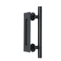 Miseno 7" Long Center to Center Barn Door Handle/Pull Set Black