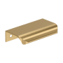 Miseno Lassen 2-3/16 Inch Center to Center Finger Cabinet Pull Champagne Bronze