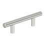 Miseno Eaton 3 Inch Center to Center Bar Cabinet Pull - Pack of 10 Stainless Steel