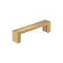 Miseno Chapman 3-3/4 Inch Center to Center Handle Cabinet Pull - Pack of 25 Champagne Bronze
