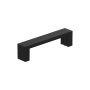 Miseno Chapman 3-3/4 Inch Center to Center Handle Cabinet Pull - Pack of 25 Matte Black